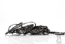 Load image into Gallery viewer, Kangaroo Leather Lace-DANECRAFT Custom Color-SILVER HOLOGRAPHIC FLAKE