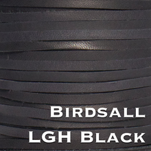 Load image into Gallery viewer, a close up of a black leather cord