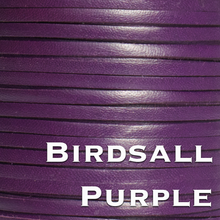 Load image into Gallery viewer, a close up of a purple leather cord