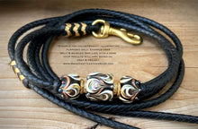 Load image into Gallery viewer, Kangaroo Leather Lace-PACKER BLACK