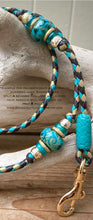 Load image into Gallery viewer, Kangaroo Leather Lace-BIRDSALL TURQUOISE