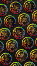 Load image into Gallery viewer, Color Wheel© Enamel Pin BLACK/GOLD