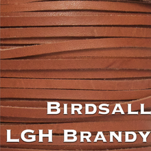 Load image into Gallery viewer, a close up of a brown leather cord