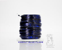 Load image into Gallery viewer, Kangaroo Leather Lace-DANECRAFT Custom Color-COBALT BLUE FLAKE