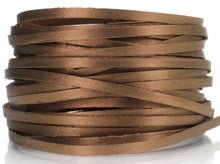 Load image into Gallery viewer, Kangaroo Leather Lace-DANECRAFT Custom Color-HICKORY METALLIC