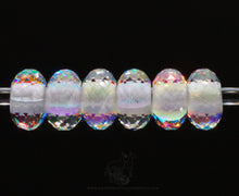 Load image into Gallery viewer, Crystal rainbow prism faceted bead