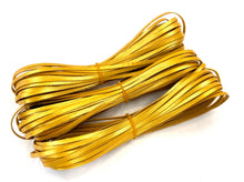 Load image into Gallery viewer, Kangaroo Leather Lace-Limited Edition DANECRAFT Custom Color-METALLIC #210 SCHOOL BUS YELLOW