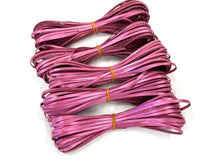 Load image into Gallery viewer, Kangaroo Leather Lace-Limited Edition DANECRAFT Custom Color-#216 GRAPEFRUIT METALLIC