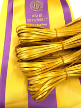 Load image into Gallery viewer, Kangaroo Leather Lace-Limited Edition DANECRAFT Custom Color-METALLIC #210 SCHOOL BUS YELLOW