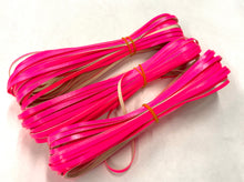 Load image into Gallery viewer, Kangaroo Leather Lace-Limited Edition DANECRAFT Custom Color-NEON HOT PINK