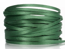 Load image into Gallery viewer, Kangaroo Leather Lace-DANECRAFT Custom Color-JUNIPER METALLIC