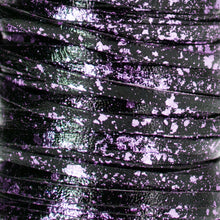 Load image into Gallery viewer, Kangaroo Leather Lace-DANECRAFT Custom Color-LIGHT PURPLE FLAKE