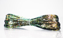 Load image into Gallery viewer, Kangaroo Leather Lace-DANECRAFT Custom Color-#401 COSMOS COLORSHIFT HOLORAPHIC FLAKE