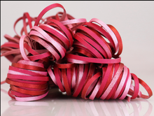 Load image into Gallery viewer, Kangaroo Leather Lace-DANECRAFT CUSTOM LACING-CUSTOM MADE OMBRE/RAINBOW SERVICE