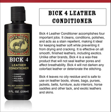Load image into Gallery viewer, Bickmore-Bick 4 Leather Conditioner-2oz