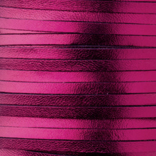 Load image into Gallery viewer, Kangaroo Leather Lace-PACKER OX BLOOD METALLIC FOIL (Discontinued limited supply)