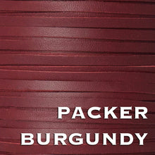 Load image into Gallery viewer, Kangaroo Leather Lace-PACKER BURGUNDY (Discontinued limited supply)