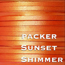 Load image into Gallery viewer, Kangaroo Leather Lace-SUNSET SHIMMER (Discontinued limited supply)