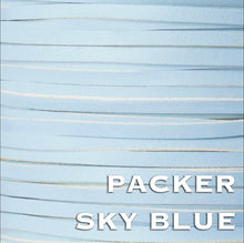 Load image into Gallery viewer, Kangaroo Leather Lace-PACKER SKY BLUE (discontinued limited supply)