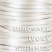 Load image into Gallery viewer, Kangaroo Leather Lace-BIRDSALL IVORY SHIMMER