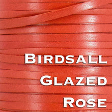 Load image into Gallery viewer, Kangaroo Leather Lace-BIRDSALL GLAZED ROSE (Discontinued Limited Supply)