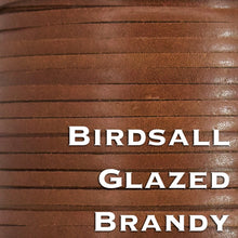 Load image into Gallery viewer, Kangaroo Leather Lace-BIRDSALL GLAZED BRANDY