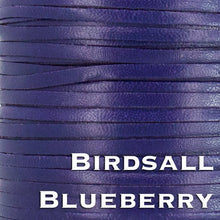 Load image into Gallery viewer, Kangaroo Leather Lace-BIRDSALL BLUEBERRY (Discontinued Limited Supply)
