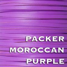 Load image into Gallery viewer, Kangaroo Leather Lace-PACKER MOROCCAN PURPLE