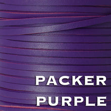 Load image into Gallery viewer, Kangaroo Leather Lace-PACKER PURPLE (Discontinued limited supply)