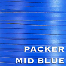 Load image into Gallery viewer, Kangaroo Leather Lace-PACKER MID BLUE (discontinued limited supply)