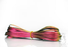 Load image into Gallery viewer, Kangaroo Leather Lace-DANECRAFT Custom Color-ALOHA SUNSET COLOR SHIFT