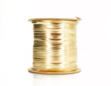 Load image into Gallery viewer, Kangaroo Leather Lace-BIRDSALL GOLD METALLIC FOIL