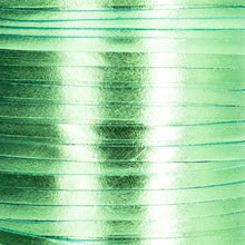 Load image into Gallery viewer, Kangaroo Leather Lace-BIRDSALL GREEN METALLIC FOIL