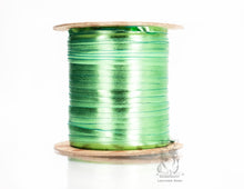 Load image into Gallery viewer, Kangaroo Leather Lace-BIRDSALL GREEN METALLIC FOIL