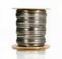 Load image into Gallery viewer, Kangaroo Leather Lace-BIRDSALL PEWTER METALLIC FOIL