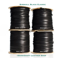 Load image into Gallery viewer, Kangaroo Leather Lace-BIRDSALL BLACK CLASSIC