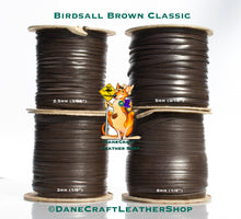 Load image into Gallery viewer, Kangaroo Leather Lace-BIRDSALL BROWN CLASSIC