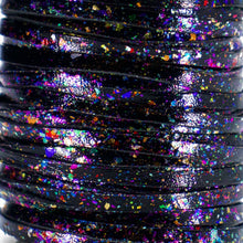 Load image into Gallery viewer, Kangaroo Leather Lace-DANECRAFT Custom Color-COSMIC CONFETTI GLITTER