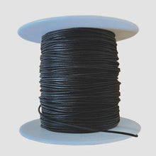 Load image into Gallery viewer, Round Kangaroo Cording-1mm wide BLACK or NATURAL. Strong cording (Discontinued limited supply!)