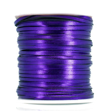Load image into Gallery viewer, Kangaroo Leather Lace-PACKER DEEP PURPLE METALLIC FOIL (Discontinued limited supply)