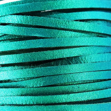 Load image into Gallery viewer, Kangaroo Leather Lace-DANECRAFT Custom Color-DRAGONFLY COLOR-SHIFTING