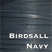 Load image into Gallery viewer, a close up of a spool of thread with the words birdsall navy on