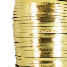 Load image into Gallery viewer, Kangaroo Leather Lace-PACKER GOLD METALLIC FOIL (Discontinued limited supply)