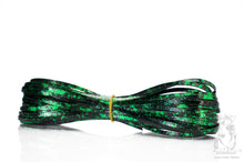 Load image into Gallery viewer, Kangaroo Leather Lace-DANECRAFT Custom Color-GREEN FLAKE