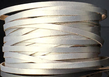 Load image into Gallery viewer, Kangaroo Leather Lace-DANECRAFT Custom Color-CHAMPAGNE SHIMMER