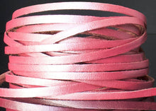 Load image into Gallery viewer, Kangaroo Leather Lace-DANECRAFT Custom Color-BARBIE PINK METALLIC