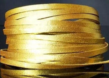 Load image into Gallery viewer, Kangaroo Leather Lace-DANECRAFT Custom Color-24KT METALLIC