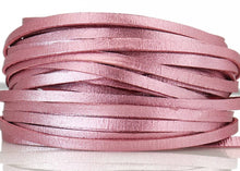 Load image into Gallery viewer, Kangaroo Leather Lace-DANECRAFT Custom Color-BLUSH SUPER SPARKLE