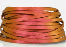 Load image into Gallery viewer, Kangaroo Leather Lace-DANECRAFT Custom Color-COPPER KETTLE TWO-TONED
