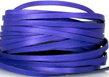 Load image into Gallery viewer, Kangaroo Leather Lace-DANECRAFT Custom Color-INDIGO METALLIC